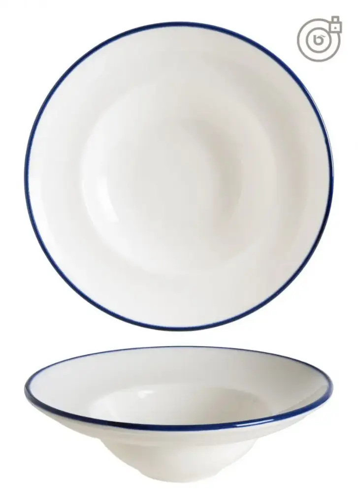 Plato Pasta Gourmet Topacio 23X7.5 Cm.