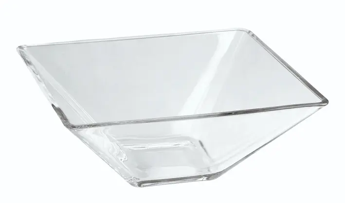 Ensaladera Ming Cristal 20X20X8 Cm.