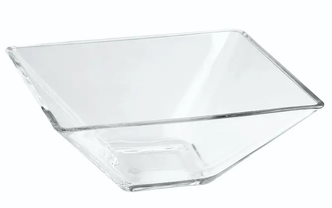 Ensaladera Cristal Modi 25X25X10,5 Cm.