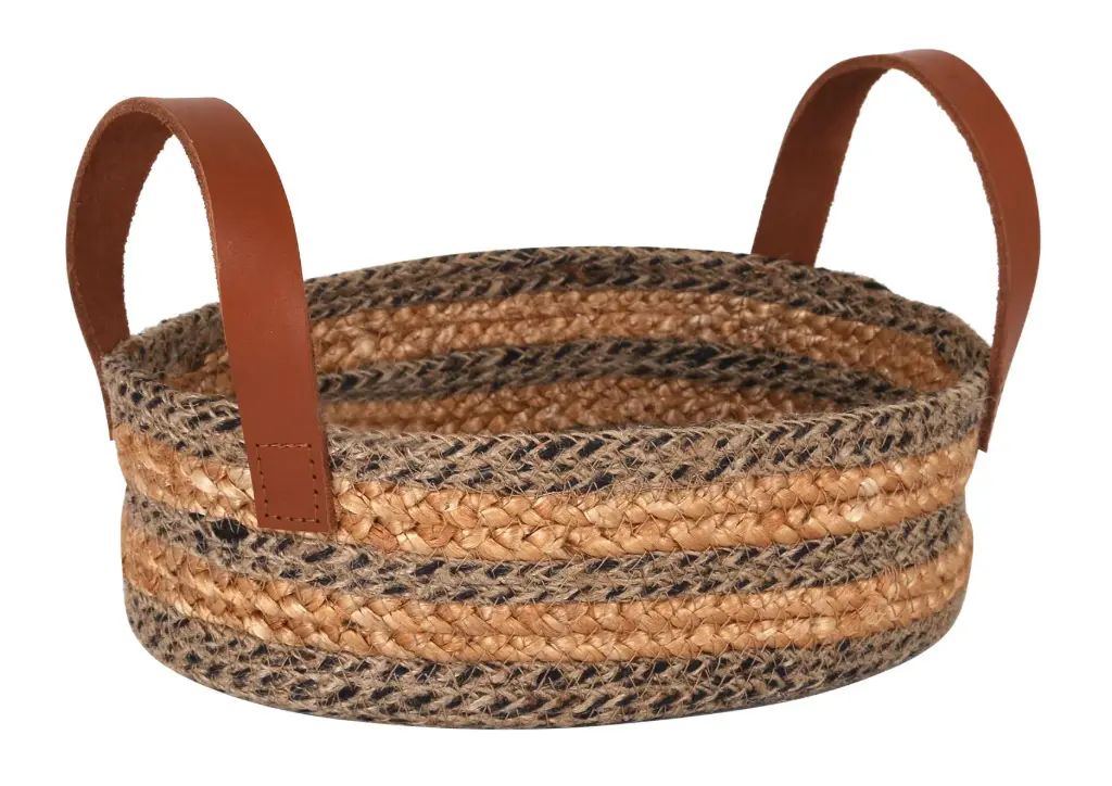 Zz26 Panera Yute Asas Piel 25X18X8 Cm.                   