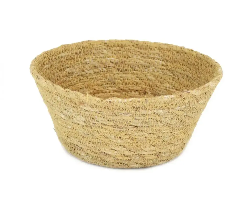 Cesta Seagrass Ø12X6Cm