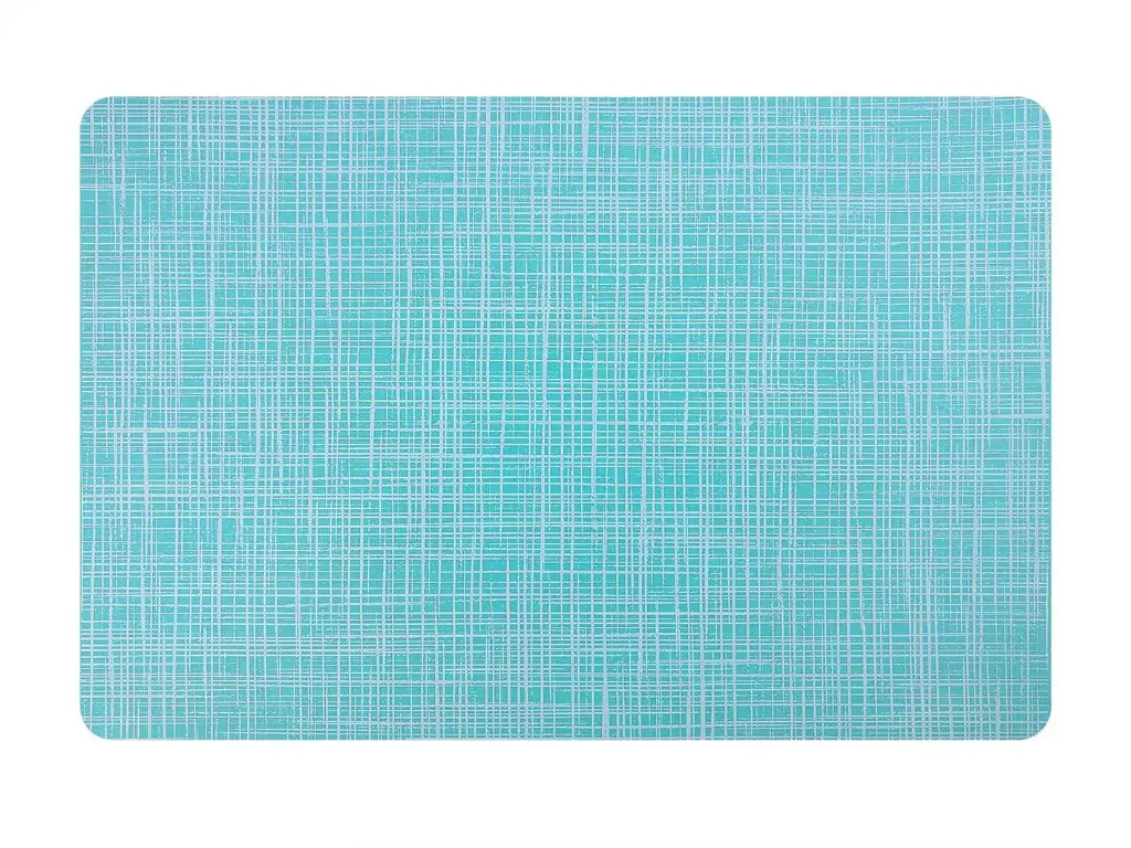 Zz26 Mantel Individual Silicona Azul 45X30 Cm.