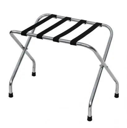 Soporte Para Equipaje Metal Cromado 60X42X50Cm                                                      