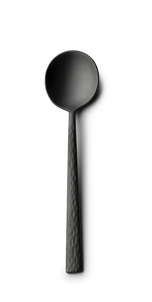 Cuchara Postre Kyoshi Vintage Negro