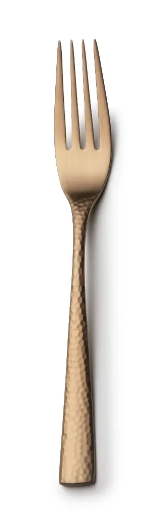 Tenedor Mesa Mercury Cobre Mate