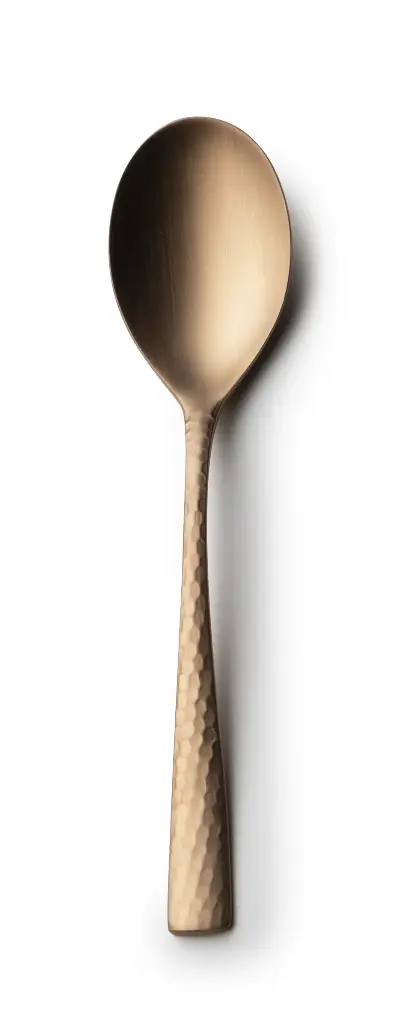 Cuchara Postre Mercury Mate Cobre