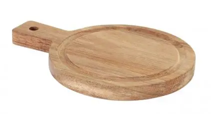 Tabla Madera Acacia C/Mango 14X19X1,5 Cm.