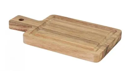 Tabla Madera Acacia C/Mango 10X19X1,5 Cm.