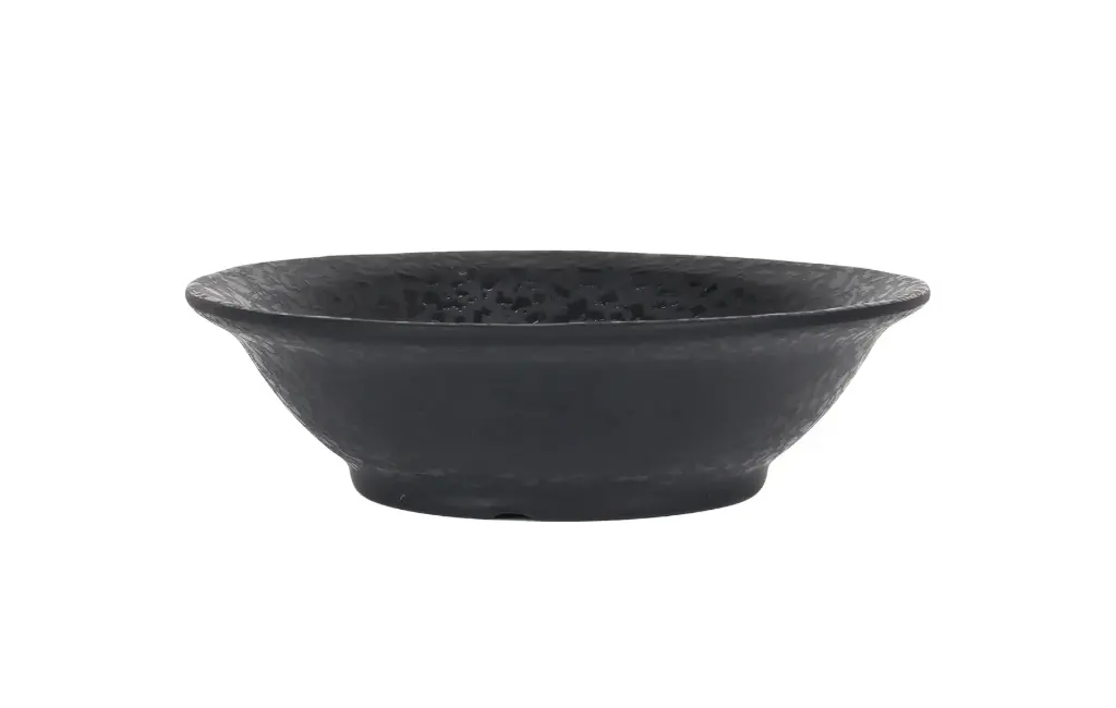 Bol Korio Arizona Melamina Negra 14 Cm.