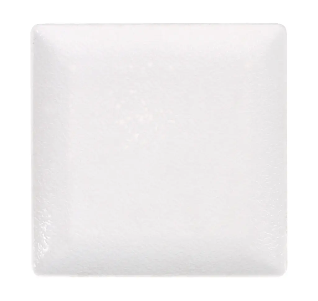 Plato Llano Ming Iii Melamina Arizona Blanco 24X24 Cm.