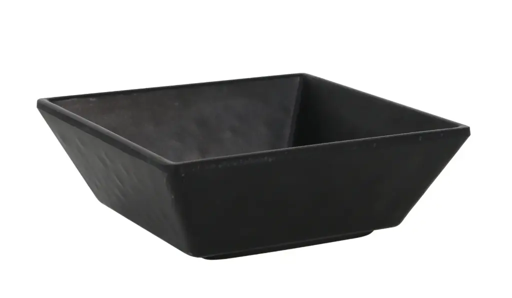 Bol Ming Iii Melamina Basic Negro 10X10 Cm.