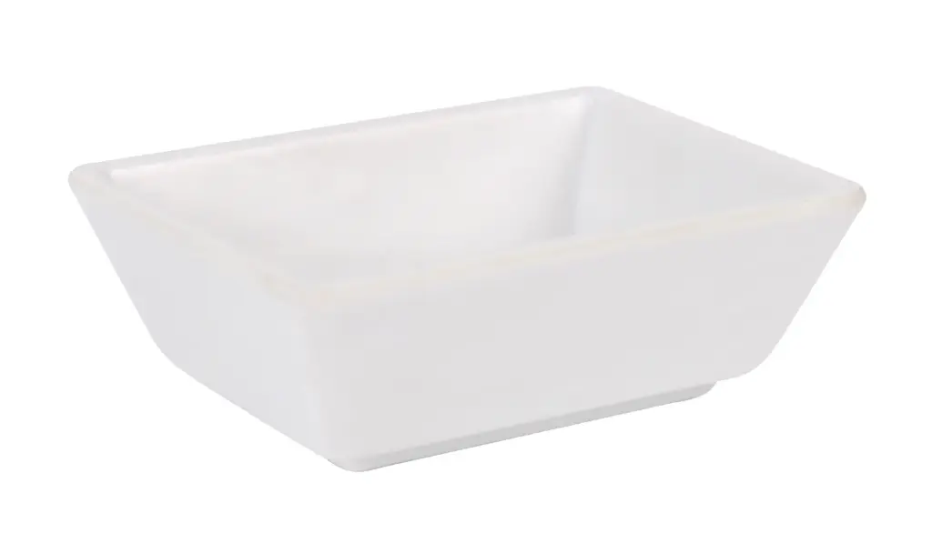 Bol Ming Melamina Basic Blanco 8X6X3 Cm.