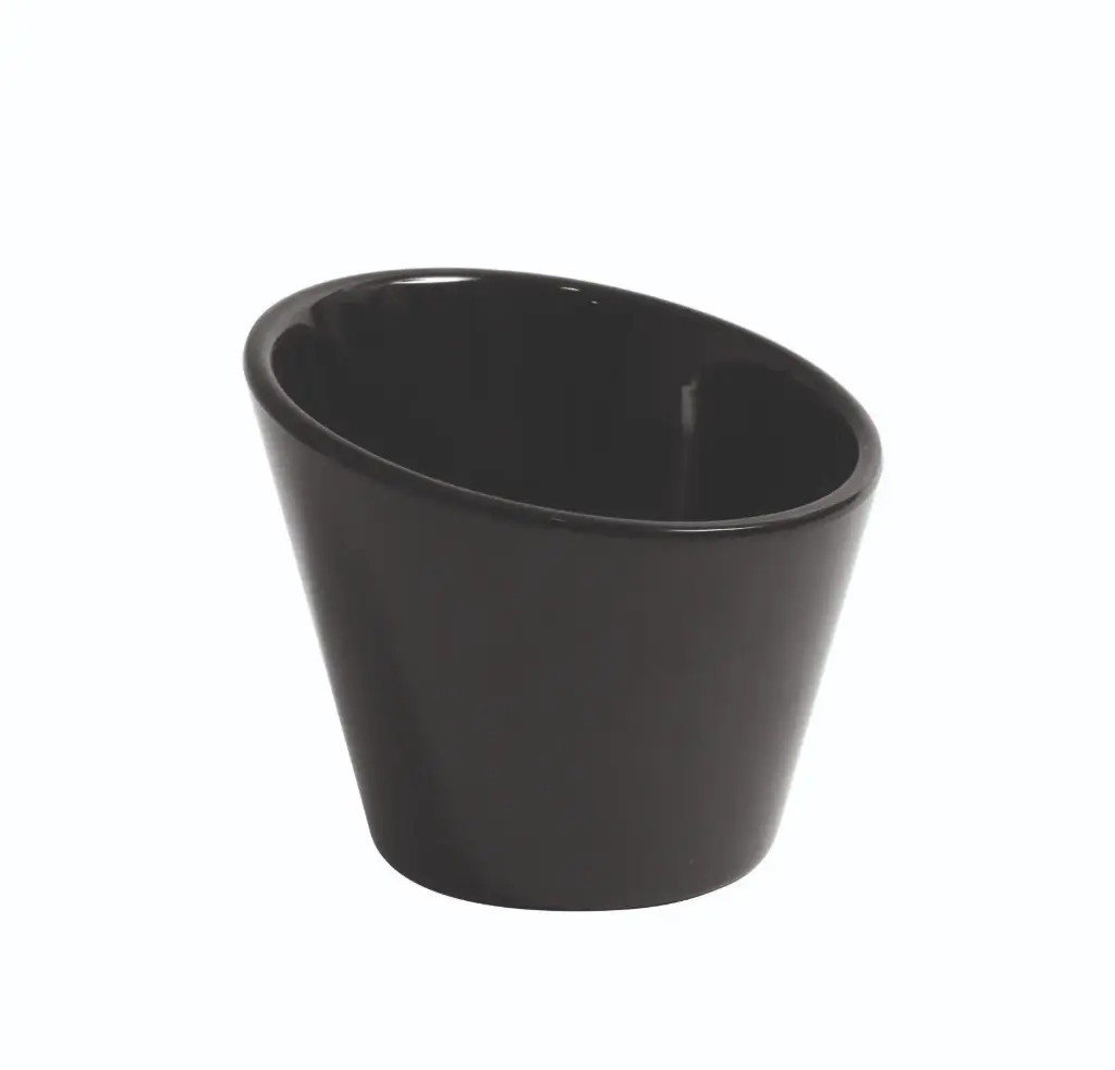 Bol Quartier Negro Melamina 10X9,8X8,7 Cm.