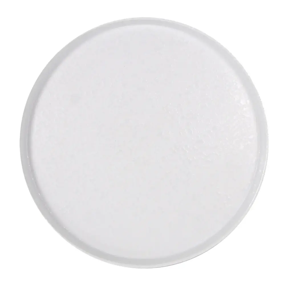 Plato Llano Melamina Caracalla Ii Blanco 25 Cm.