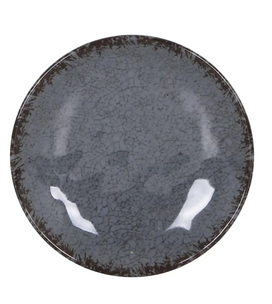 Plato Pan Guayaba Gris Melamina 15,5X2,5 Cm.