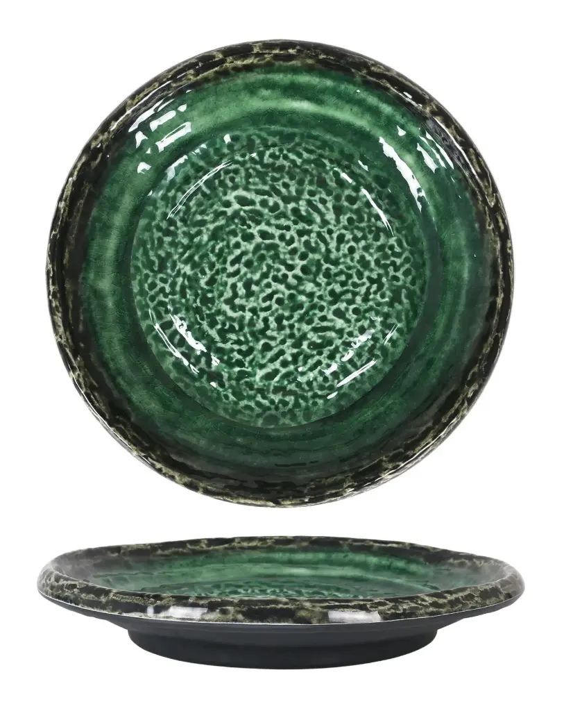 Fuente Redonda Melamina Isora 30X5 Cm.
