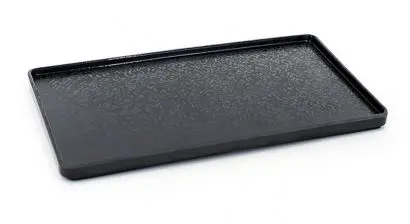 Fuente Lontananza Melamina Negra 21X10.5X1.5 Cm.