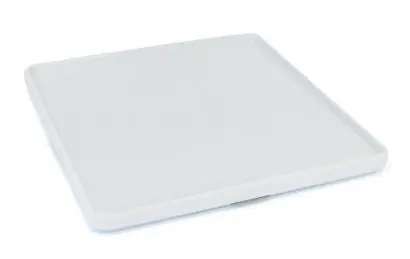 Fuente Lontananza Melamina Blanca 21X21X1.5 Cm.