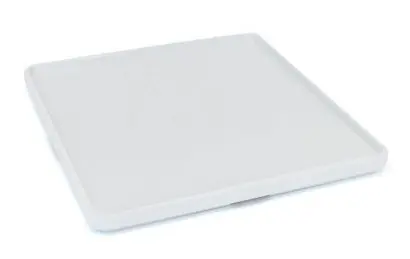 Fuente Lontananza Melamina Blanca 25X25X1.5 Cm.
