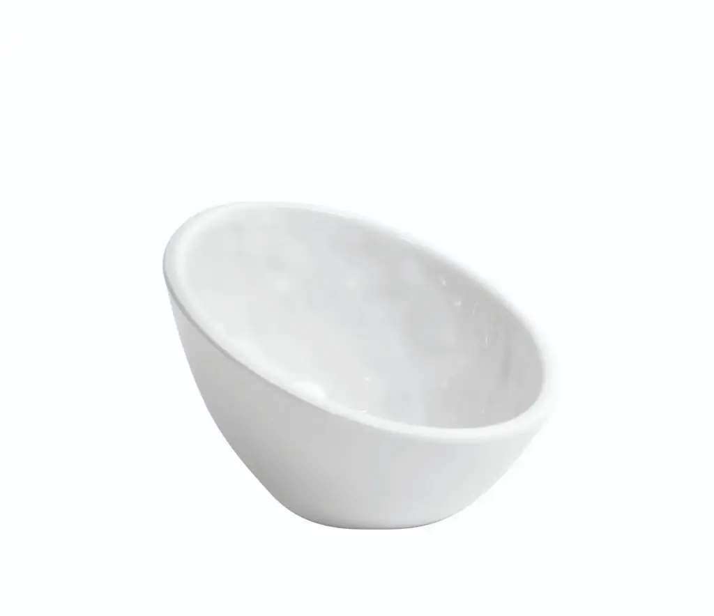 Bol Oval Mamba Blanco Melamina 10,6X10,2X6,8 Cm.