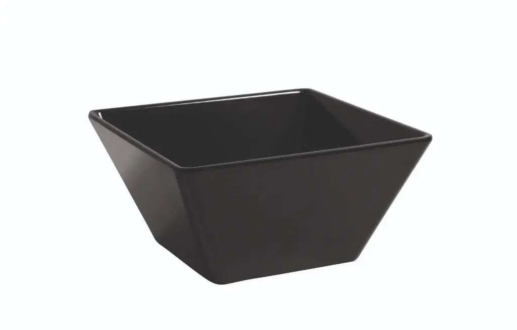 Bol Ming Negro Melamina 15X15X7,5 Cm.