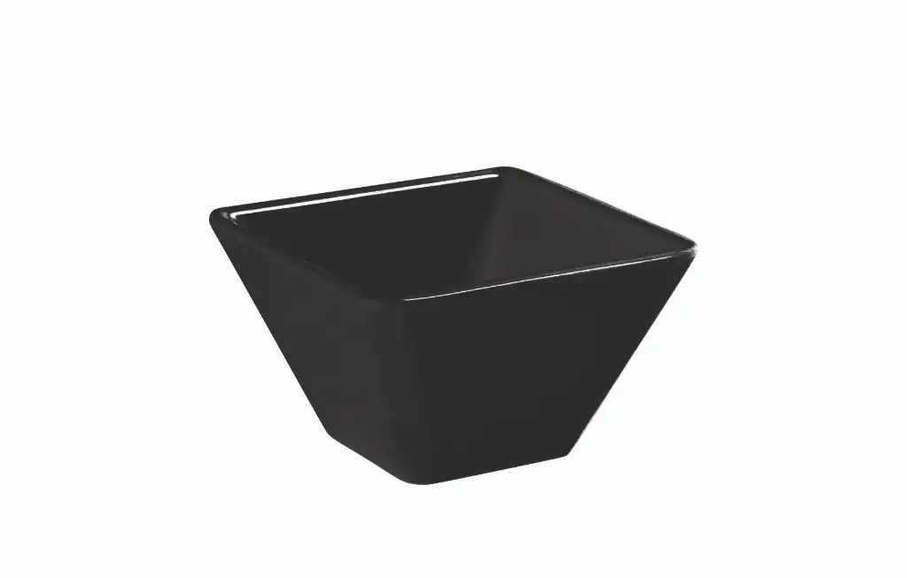 Bol Ming Negro Melamina 10X10X6 Cm.