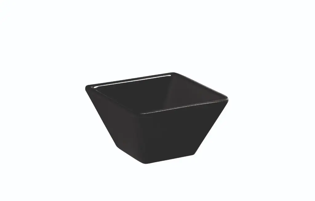 Bol Ming Negro Melamina 8X8X4,5 Cm.