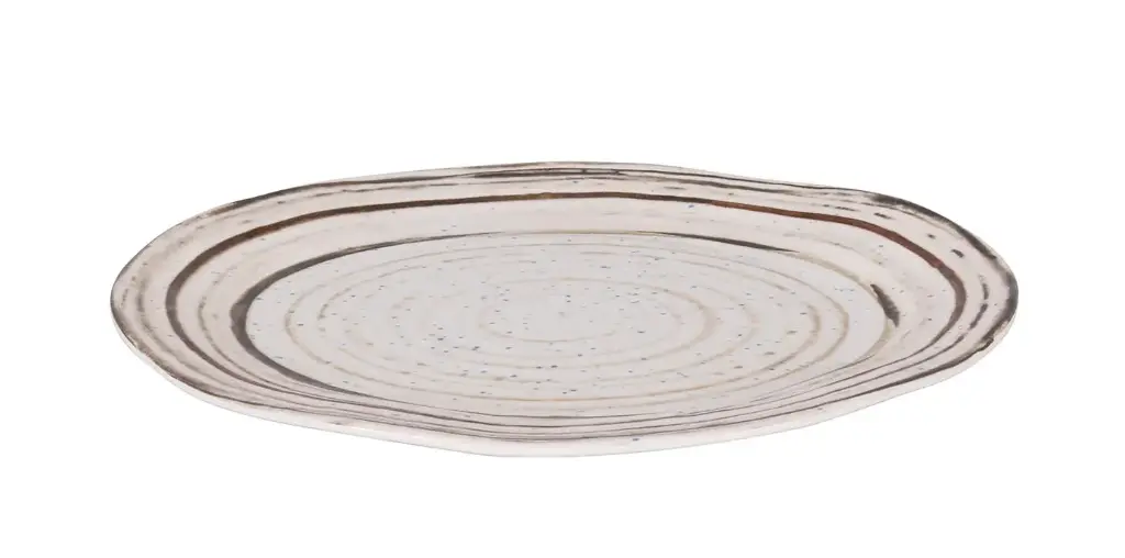 Fuente Oval Antigo Tivoli Melamina 31X23.5X2.5 Cm.