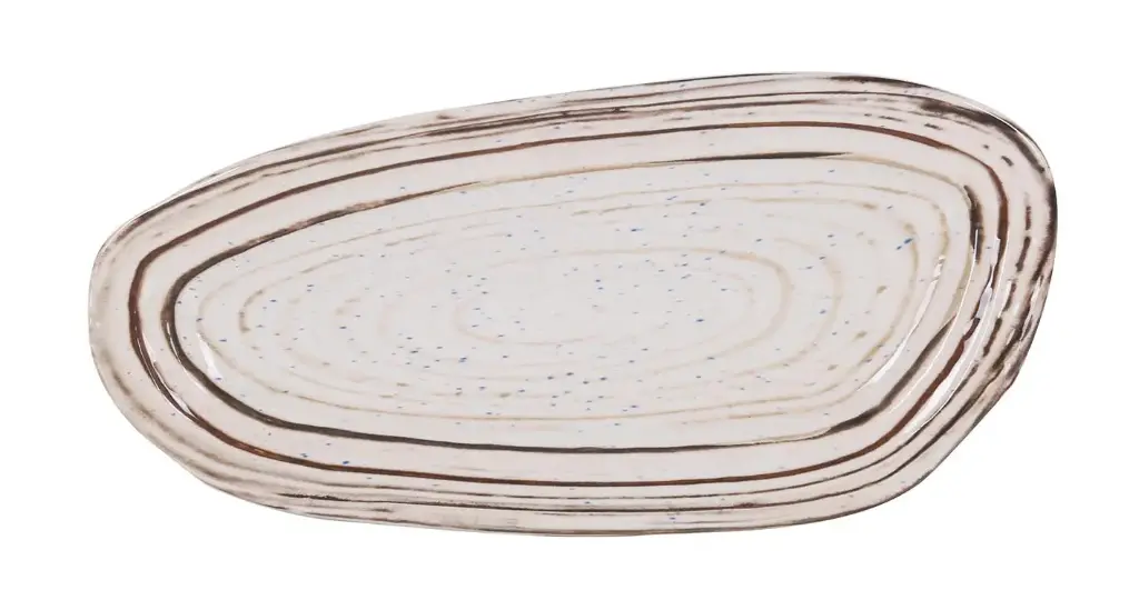Fuente Rectangular Antigo Tivoli Melamina 36X17X2.5 Cm.