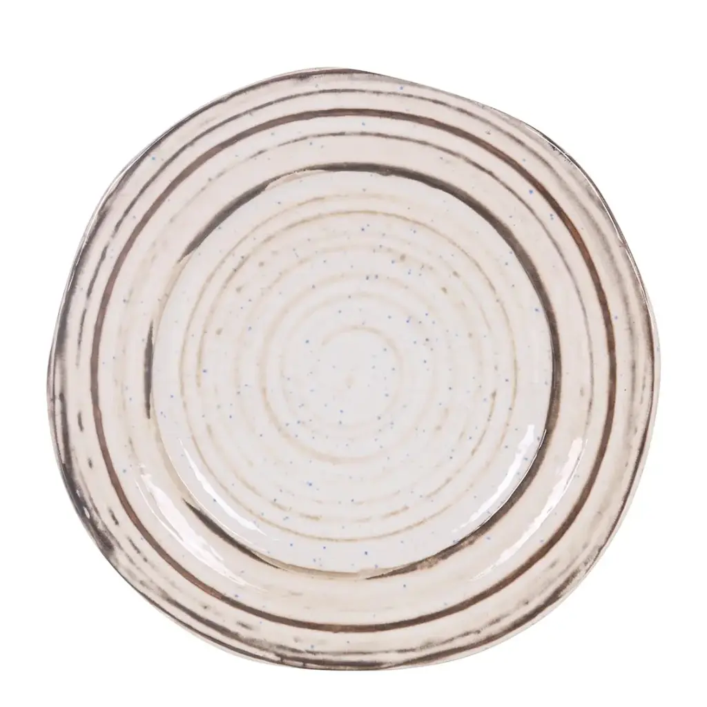 Plato Llano Antigo Tivoli Melamina 26 Cm.