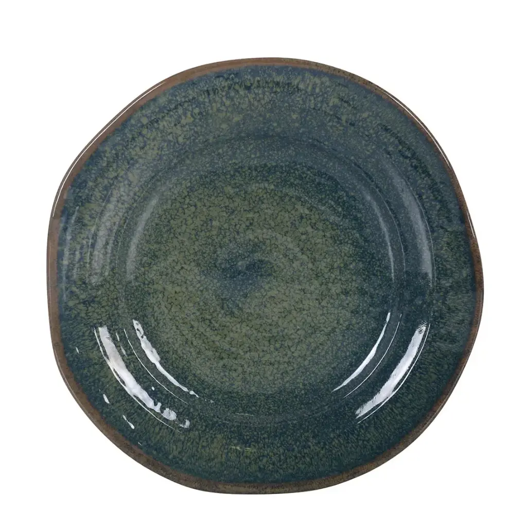 Plato Llano Moss Tivoli Melamina 26 Cm.