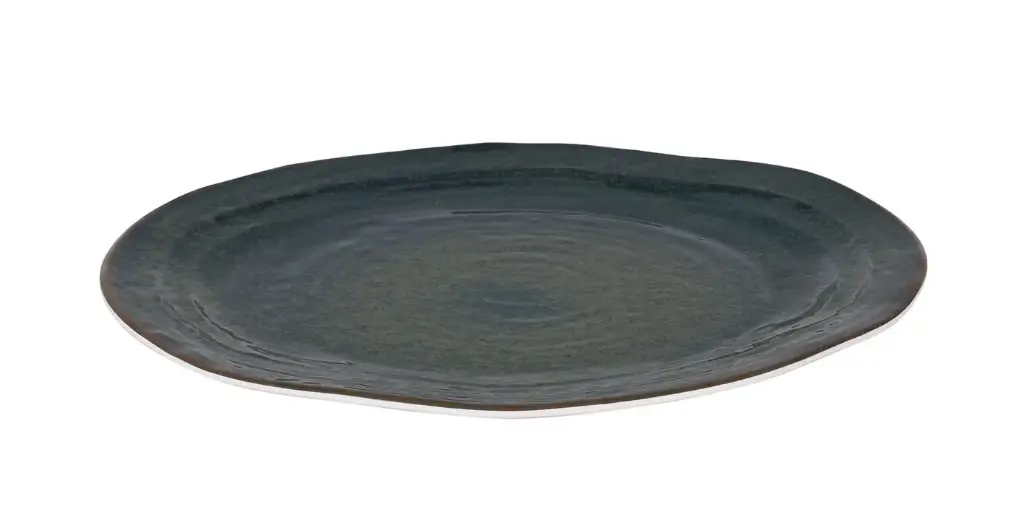 Zz26 Fuente Oval Moss Tivoli Melamina 31X23.5X2.5 Cm.