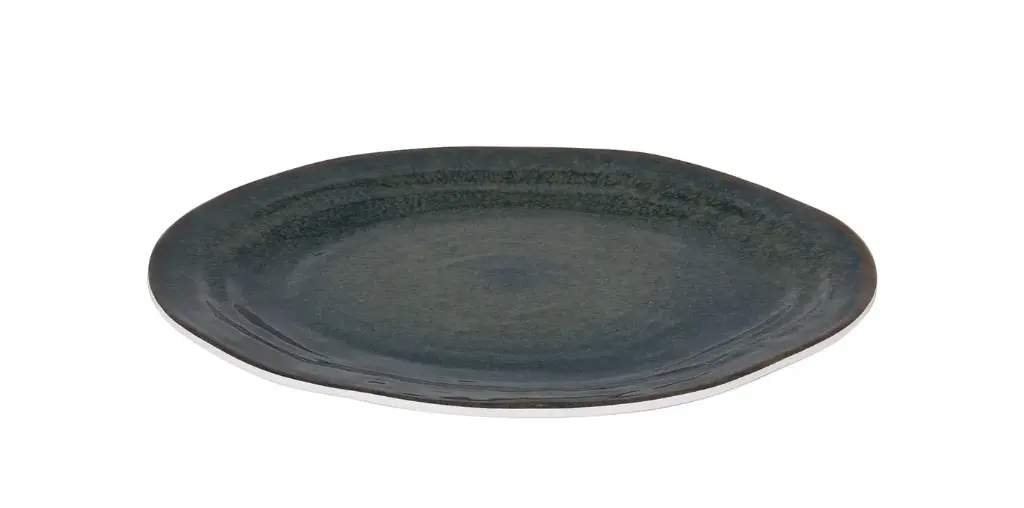 Zz26 Fuente Oval Moss Tivoli Melamina 25X19X2 Cm.