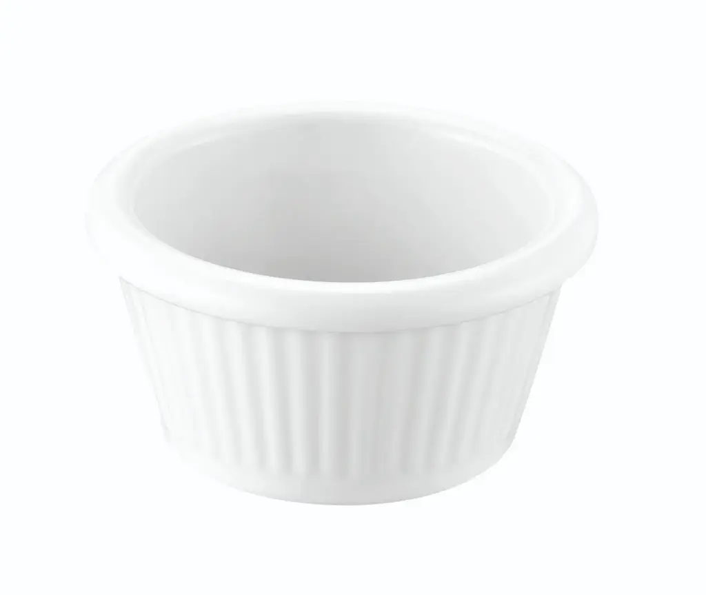 Ramequin Blanco Melamina 6 Cl. 7X4 Cm.