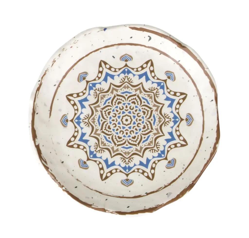 Zz26 Plato Pan Melamina Shamiana 16X2,5 Cm.