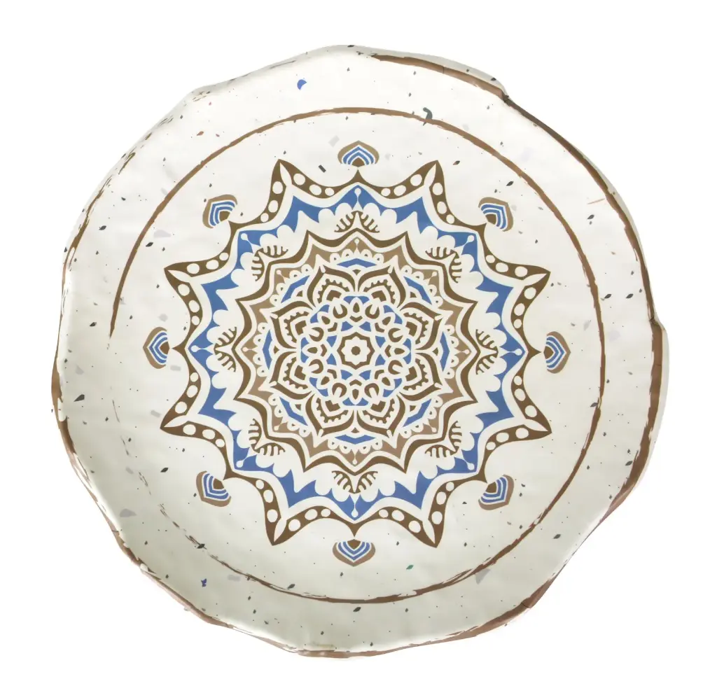 Zz26 Plato Llano Melamina Shamiana 28X3,5 Cm.