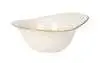 Ensaladera Azacan Oval Beige 26X20X10 Cm.            