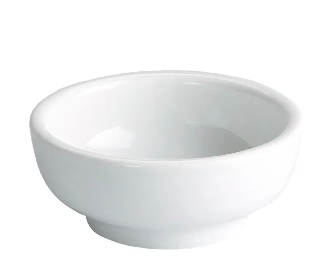 Bol Degustacion Nipon Porcelana Blanco 7X3 Cm. / 4 Cl.