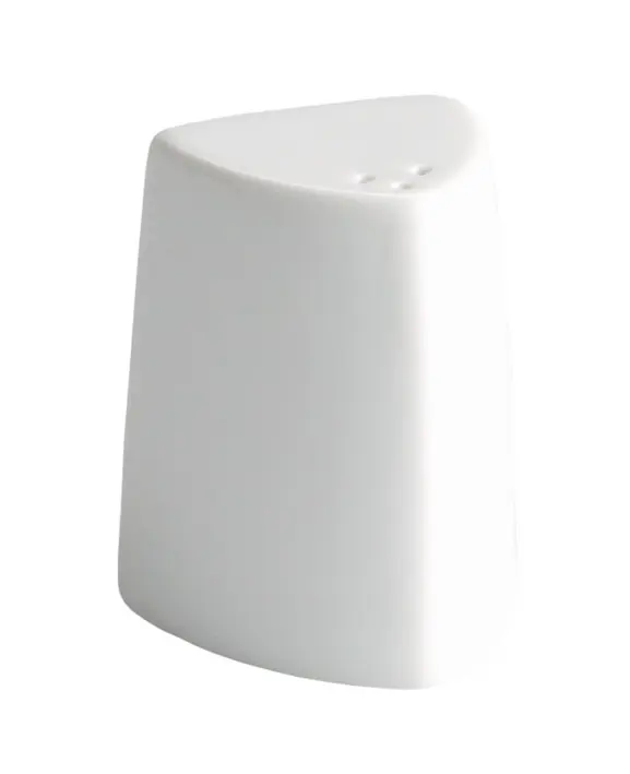 Salero Triangular Porcelana 6,5 Cm.
