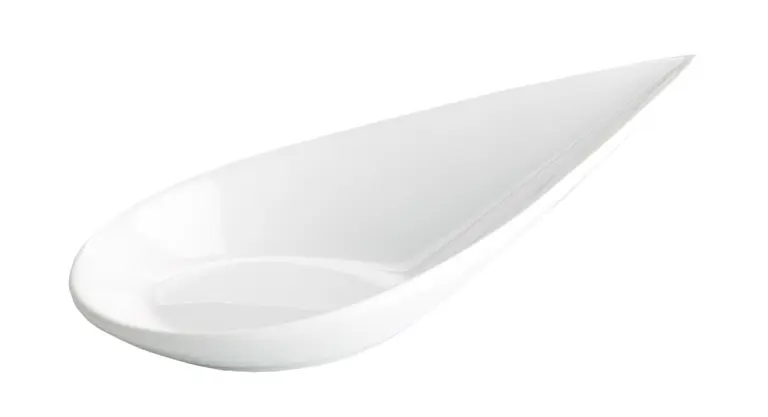 Cuchara Degustacion Fez Porcelana Blanca 11X5X2,5,