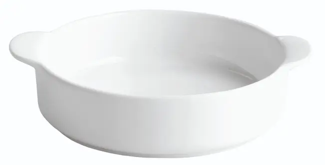 Cazuela Porcelana C/Asas 13X11X3,5 Cm.