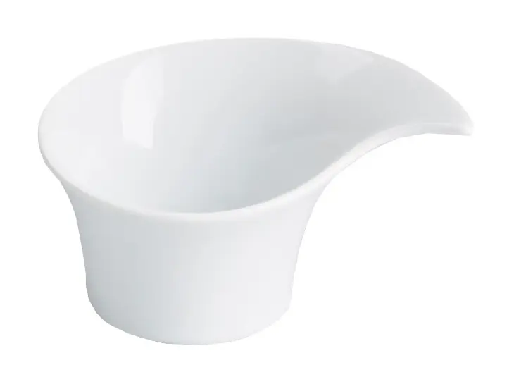 Bol Degustacion Pico Porcelana Blanco 9,5X4 Cm.