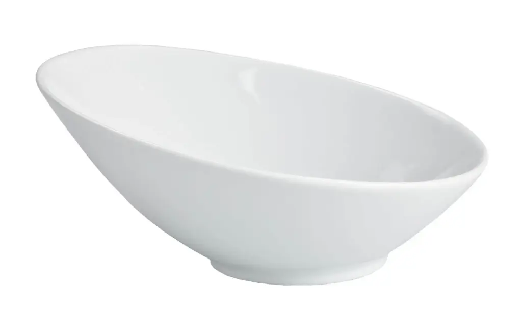 Bol Degustacion Trattoria Porcelana Blanco 9,5X4,5 Cm.