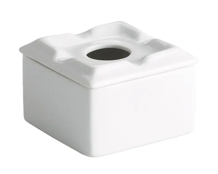 Cenicero Agua Ming Porcelana 9X9X6 Cm.