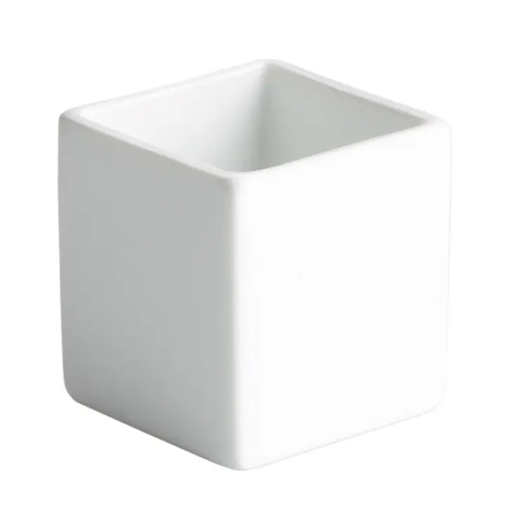 Bol Degustacion Ming Porcelana Blanco 5X5X5,5 Cm.
