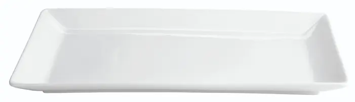 Fuente Rectangular Ming Porcelana 39X25X3 Cm.