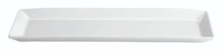Fuente Rectangular Ming Porcelana 28X16X2 Cm.
