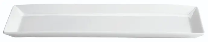 Fuente Rectangular Ming Porcelana 30X12X2 Cm.