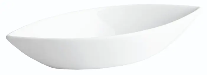 Fuente Oval Barca Porcelana 20X8X4 Cm.