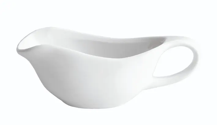 Salsera Porcelana C/Asa 10 Cl. 14X5,5X5 Cm.